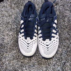 Nike Free Trainer- White and Blue Sneaker